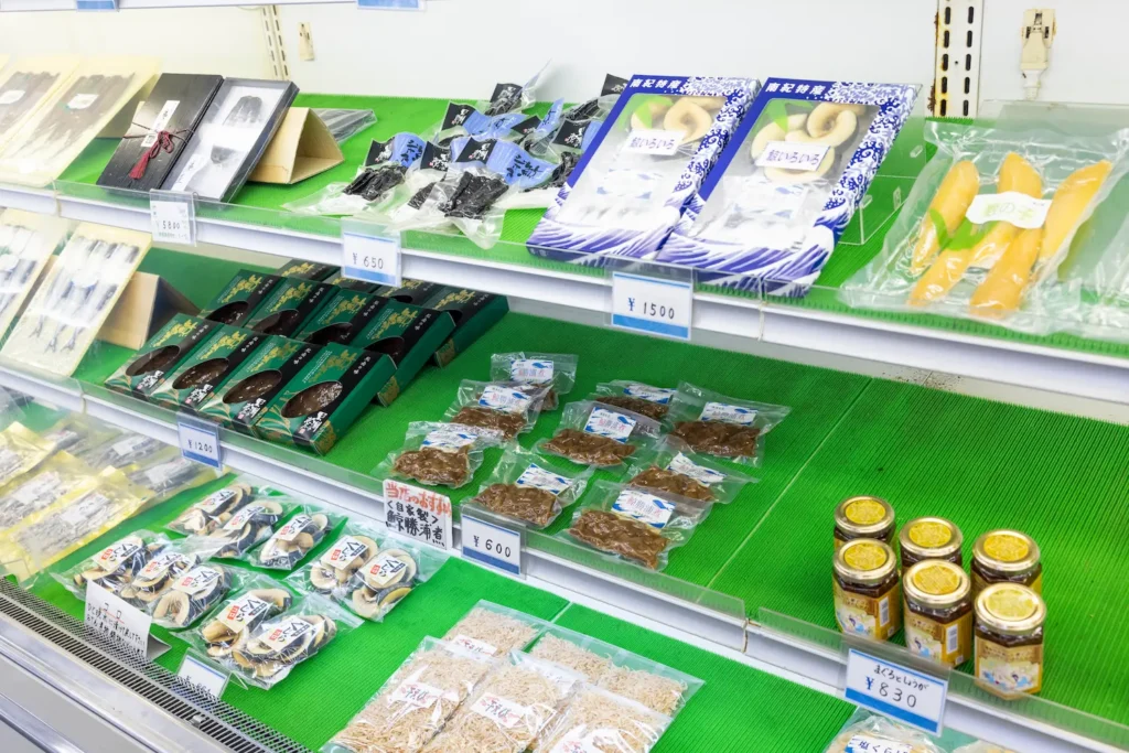 瓶詰めされた珍味