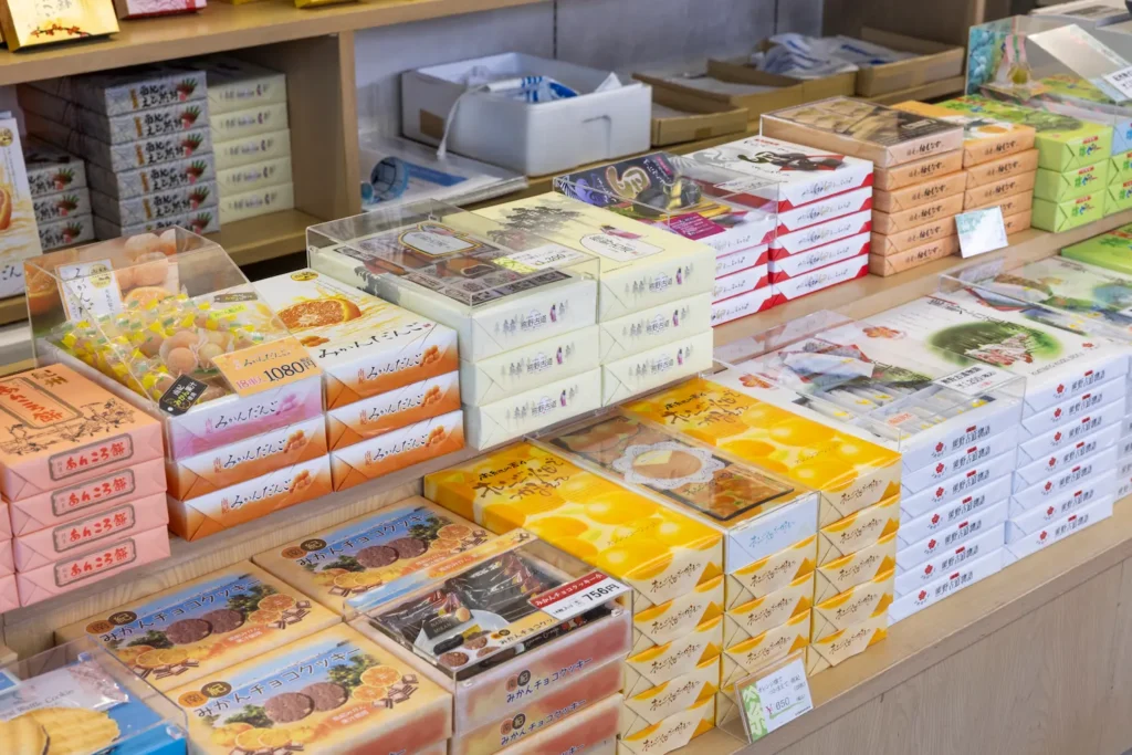 お菓子や名産品